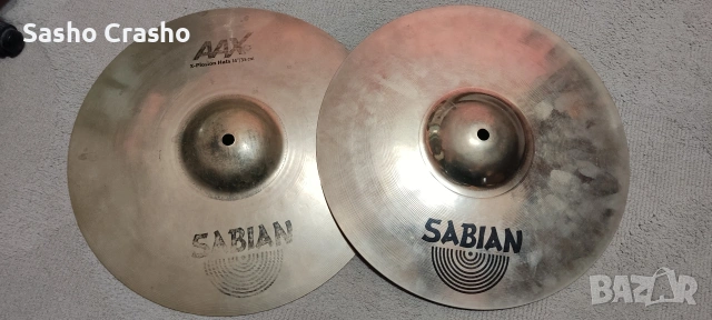 Фус чинели Sabian AAXplosion (hi hat Сейбиан)