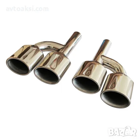 Спортни накрайници за ауспух за Mercedes W204/W211/W164/W166/W221/R230, снимка 2 - Аксесоари и консумативи - 55482948