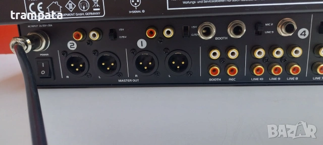 НАЙ ДОБРАТА ОФЕРТА Миксер / Dj Mixer Omnitronic MX410 , снимка 5 - Ресийвъри, усилватели, смесителни пултове - 55010275