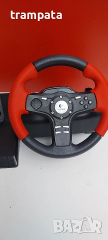 НАЙ ДОБРАТА ОФЕРТА Волан с педали Logitech Formula Force EX, снимка 4 - Аксесоари - 54979590