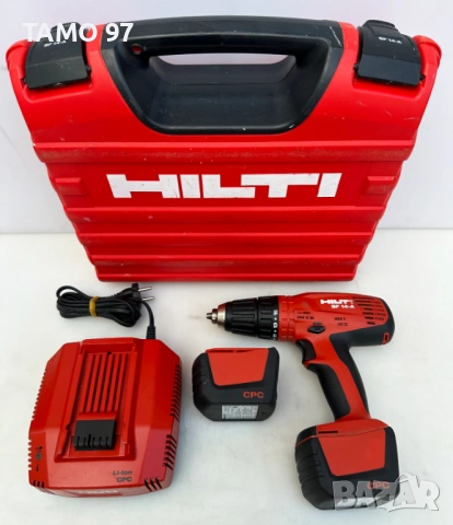 Hilti SF 14-A - Трискоростен акумулаторен винтоверт 2x14.4V 3.3Ah перфектен!