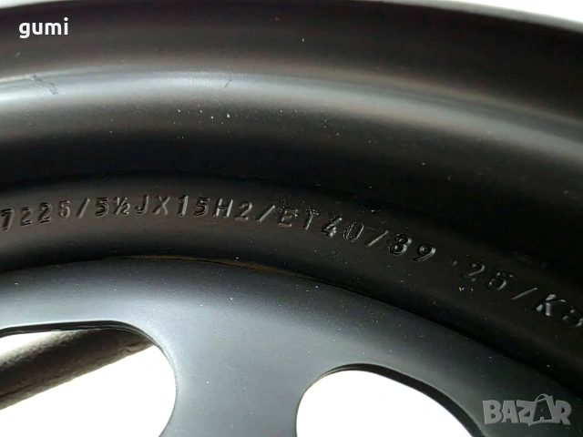 4бр 15ски джанти за HYUNDAI, KIA, MAZDA 4x100mm A150689 , снимка 7 - Гуми и джанти - 55129029