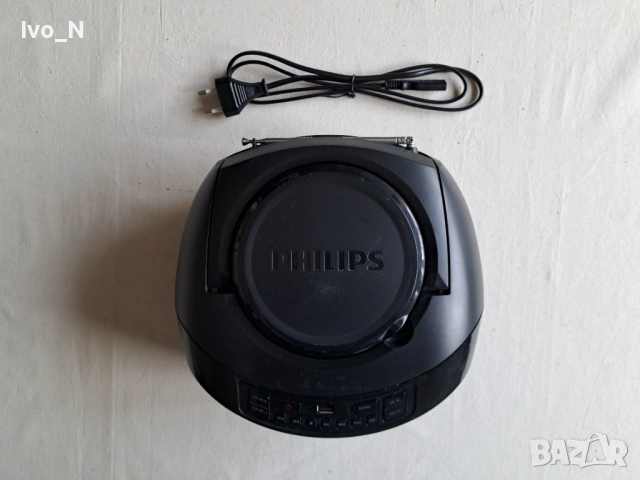 Радио Philips AZ 318 / CD/ MP3/ USB/ AUX., снимка 7 - Радиокасетофони, транзистори - 54390210