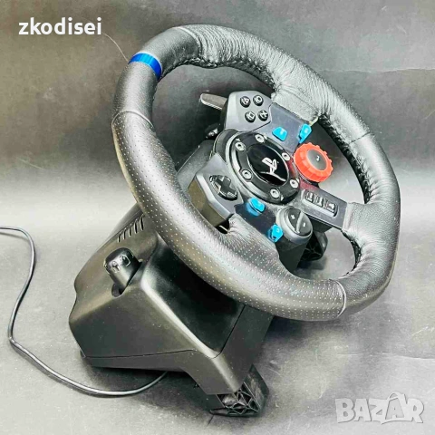 Волан с педали и лост LOGITECH G29, снимка 2 - Джойстици и геймпадове - 55230666
