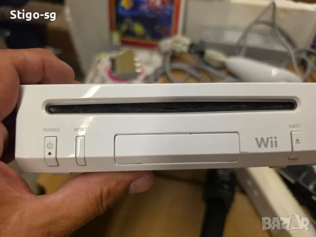 Nintendo wii пълен комплект с две игри, снимка 8 - Nintendo конзоли - 55432789