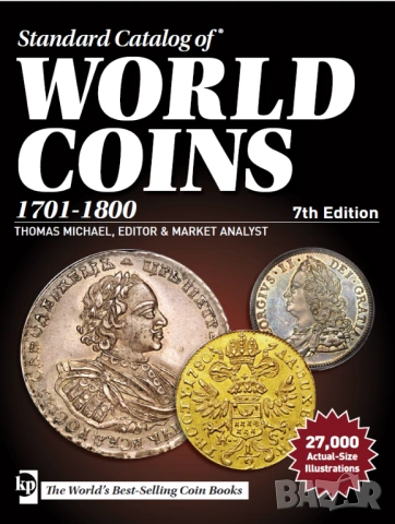 8 KRAUSE каталози за монети и банкноти (1601-2017)+ Bonuses(на диск или флашка) , снимка 2 - Нумизматика и бонистика - 54722690