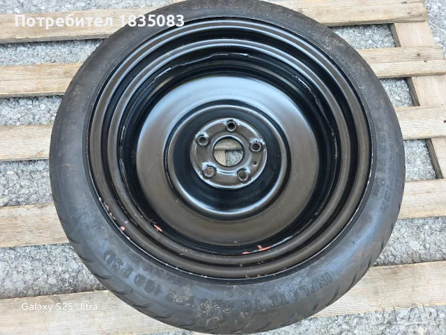 Резервна гума/патерица 17ка 5х114.3 Toyota, снимка 2 - Гуми и джанти - 55323400