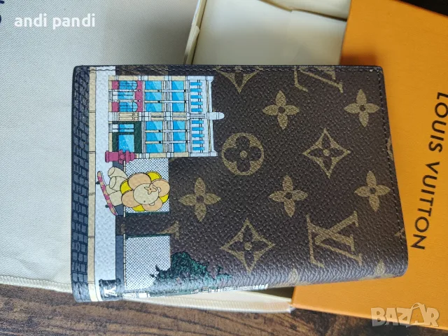 дамски портмонета/калъфи за паспорт Louis Vuitton , снимка 3 - Портфейли, портмонета - 55498593