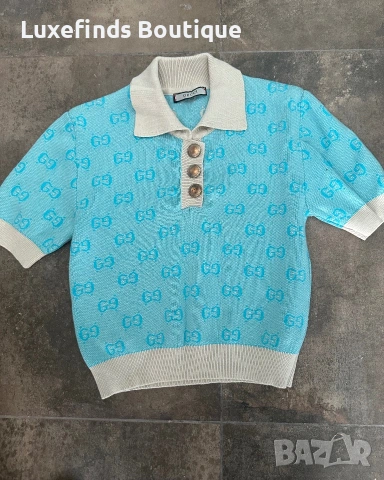 Дамска тениска с яка