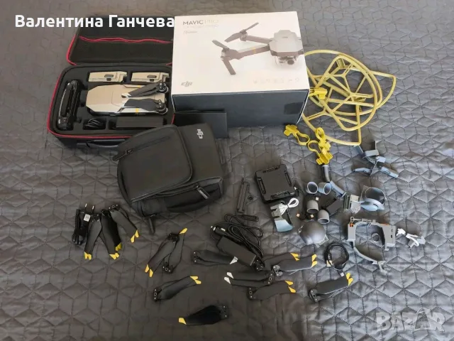 DJI Mavic Pro Platinum Fly More Combo. Дрон, дистанционно управление, чанта и оригиналната кутия., снимка 5 - Дронове и аксесоари - 55532891
