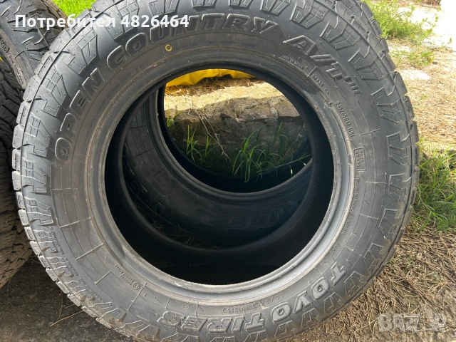Почти НОВИ Toyo Open Country A/T III – 245/65 R17 – Само на 1000 км!, снимка 4 - Гуми и джанти - 54542872