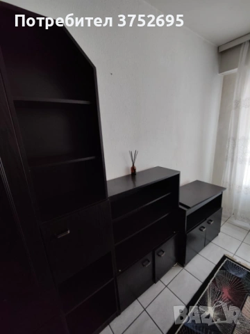 СПЕШНО!!! ЗАЕДНО ИЛИ ПО ОТДЕЛНО - Черна холна секция - модулна, снимка 2 - Секции и витрини - 54008549