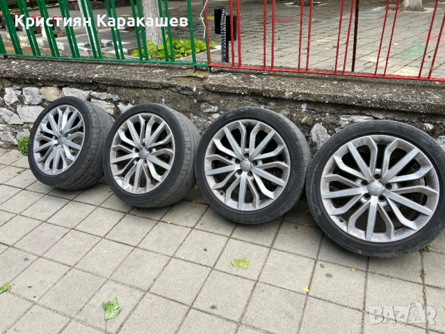 Джанти 19ки с летни гуми за Ауди, снимка 2 - Гуми и джанти - 54753684