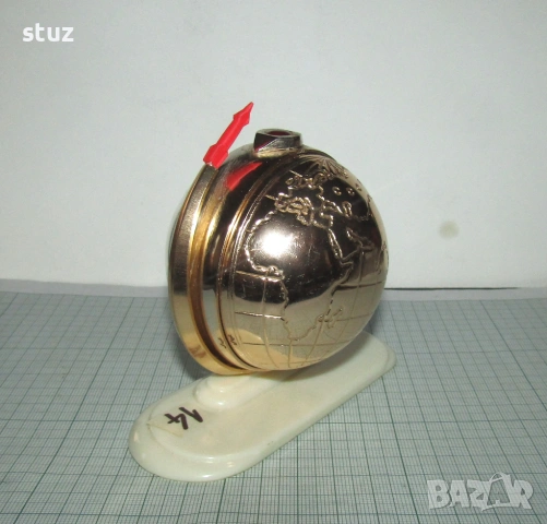 Будилник Слава "Спутник" (No:14), снимка 5 - Антикварни и старинни предмети - 54344617