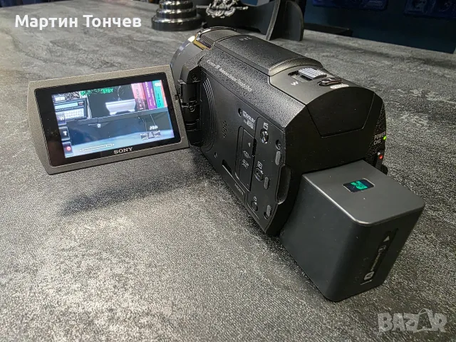 ТОП 4K камера SONY FDR-AX43A, снимка 2 - Камери - 55680251