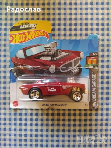 Hot Wheels количка Volvo