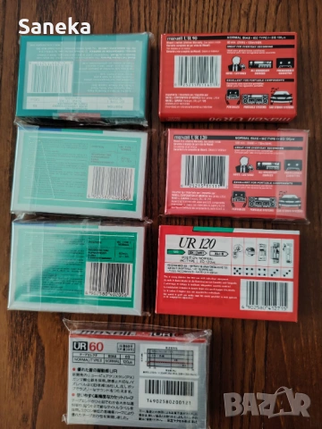 MAXELL UR 60,90,120, снимка 2 - Аудио касети - 36073294