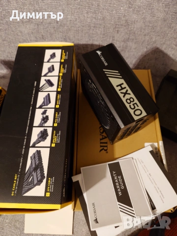 компютърно захранване Corsair HX-850 850W Platinum, снимка 3 - Захранвания и кутии - 54664019