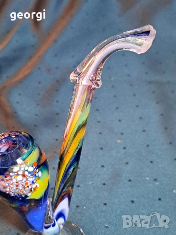 стъклена лула Murano 35/1, снимка 3 - Лули - 54316090