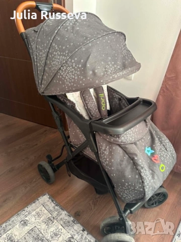  Лятна количка CHIPOLINO Ейприл сив лен, снимка 12 - Детски колички - 55151147