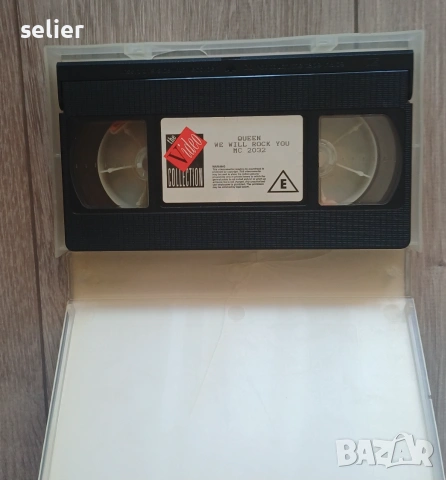Queen ‎– We Will Rock You Оригинална VHS касета Издание 🇬🇧 UK 1989г Състояние VG+ Цена:15 евро  Фи, снимка 4 - Други жанрове - 54961652
