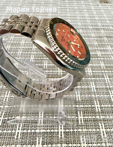 Seiko 5 Sports ‘Mikan Orange’ GMT SSK005K1, снимка 3 - Мъжки - 55137408