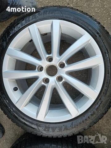 Джанти Borbet 17 5 112 passat 7, снимка 2 - Гуми и джанти - 54035430