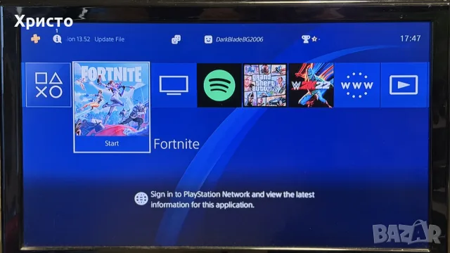 Конзола Sony PlayStation 4 Slim 500GB + 2 джойстика + 3 игри, снимка 6 - PlayStation конзоли - 55435518