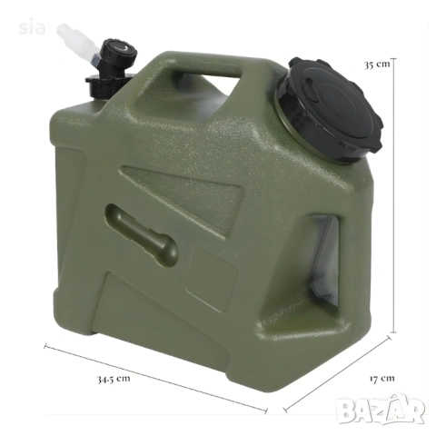 Туба за течности, Две гърла, ПВЦ, 12 литра, снимка 3 - Термоси - 54224533