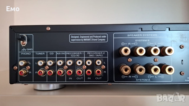 Усилвател MARANTZ PM6004, снимка 10 - Ресийвъри, усилватели, смесителни пултове - 55279376