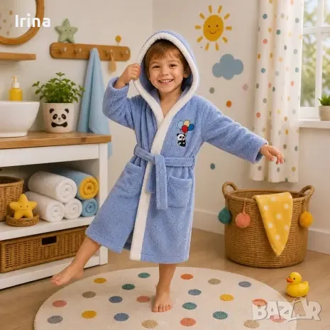 Детски халат Sunny, снимка 2 - Хавлии и халати - 55479403