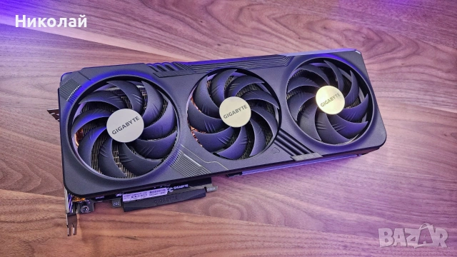Gigabyte Gaming RTX4070 Ti - Шрауд/Shroud с Вентилатори Оригинален, снимка 2 - Видеокарти - 55250005