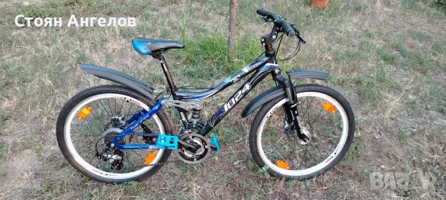 Немски алуминиев велосипед 24", снимка 6 - Велосипеди - 55617340