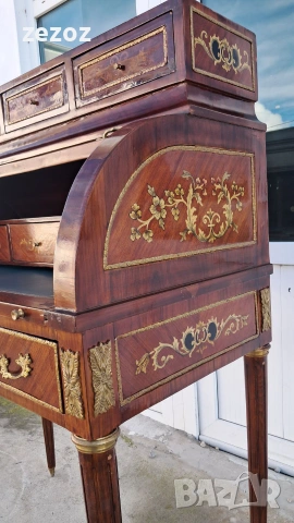 Ретро бюро цилиндрично, снимка 8 - Бюра - 55097946
