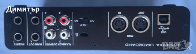 Студийна звукова карта Behringer U-Phoria UMC202HD, снимка 2 - Други - 54745342