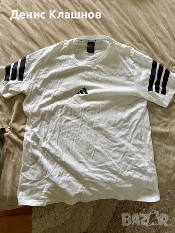 Тениски Adidas (L), снимка 4 - Тениски - 55190010