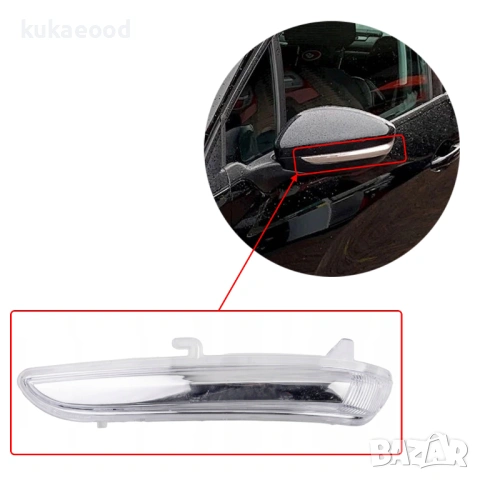 Мигач в огледало за Citroen C3 MK3, снимка 5 - Части - 54203800