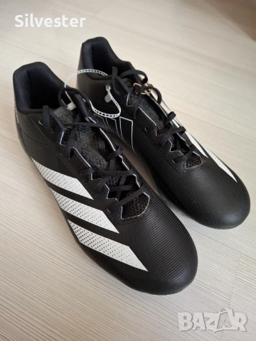 Черни футболни обувки / бутонки Адидас/ Adidas Adizero Electric, чисто нови, номер 46., снимка 2 - Футбол - 54383786