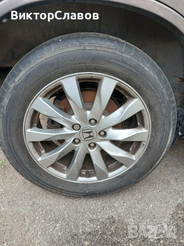 Лети джанти 18 цола за HONDA CR-V 3, снимка 2 - Гуми и джанти - 54664713