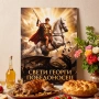 Дървен постер „Свети Георги Победоносец“, снимка 1