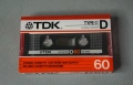 TDK D 60 ЯПОНСКА НОВА АУДИО КАСЕТА Касетофон, снимка 1