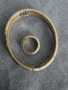 Златна гривна и пръстен BVLGARI , снимка 1