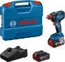 Bosch GDX 18V-200 2x4.0Ah Ударен гайковерт Винтоверт Professional L-BOXX Нов, снимка 1