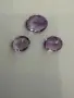 Лот естествени фасетирани аметисти – 7.85 ct (3 броя) – отлична шлифовка, снимка 7
