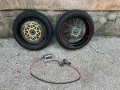 Супермото капли Honda CRF с преден апарат Brembo M50 и помпа 16x18 , снимка 1