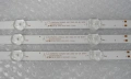 Led backlight strip for tv JVC / SHARP 50" set 3pcs  LED50D10A-ZC62AG-03D, снимка 2