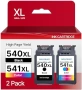 Нови PG-540XL CL-541XL касети за Canon Pixma MG3650 MX475 MX525 черна цветна принтер мастило, снимка 1
