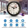 Wi-Fi Скрита Камера Винтидж Стенен Часовник Full HD 1080P, Видеонаблюдение, Нощно Виждане, снимка 2