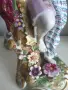 Meissen фигура 34см-1,5кг/Майсен порцеланова статуетка на момиче с цветя, снимка 12