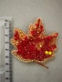 Handmade Разкошна брошка - Есенно листо , снимка 7